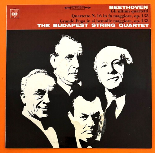 Beethoven the budapest string - beethoven,