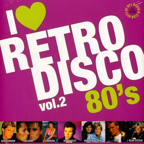 Love retro disco 80 s - v.a., 80's